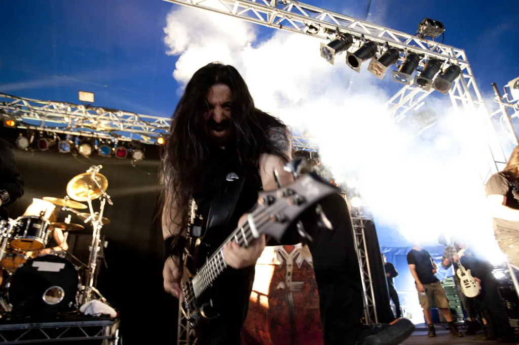 Megadeth performing at Sonisphere 2011